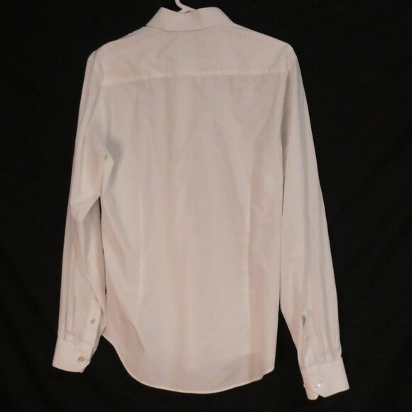 MATINIQUE | size 19/40 - medium | White Button-Up Dress Shirt | No Pockets - Picture 2 of 14